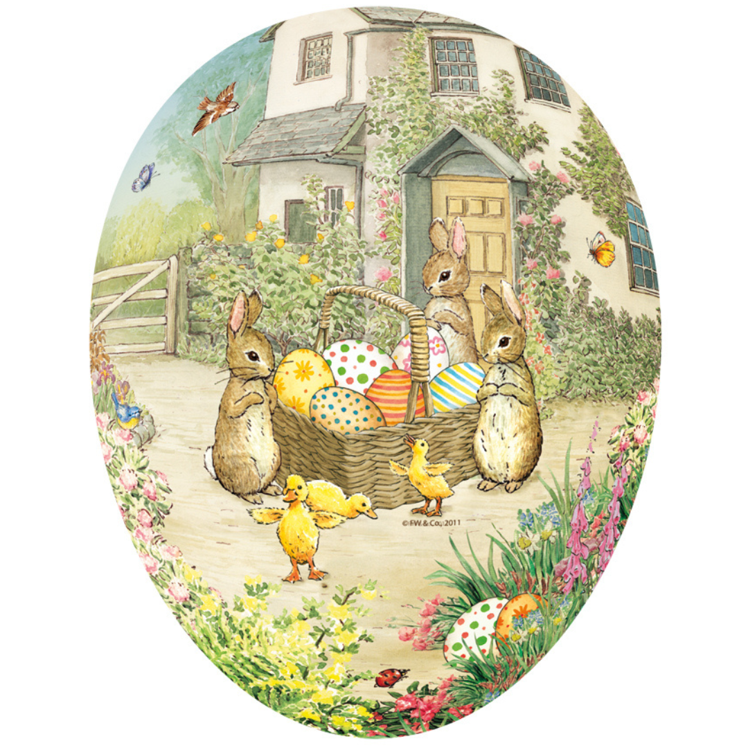Easter Egg Containers (12cm) - Peter Rabbit (Beatrix Potter)